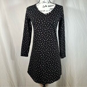 Charter Club Long Sleeve Floral Nightgown Womens S Cotton Blend Cozycore Ecocore